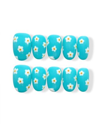 Tiffany Blue · Finger Nail
