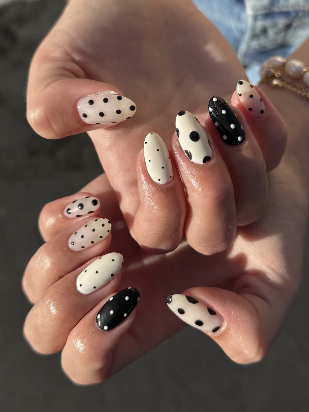 Pollka Dots · Finger Nail - Image 5