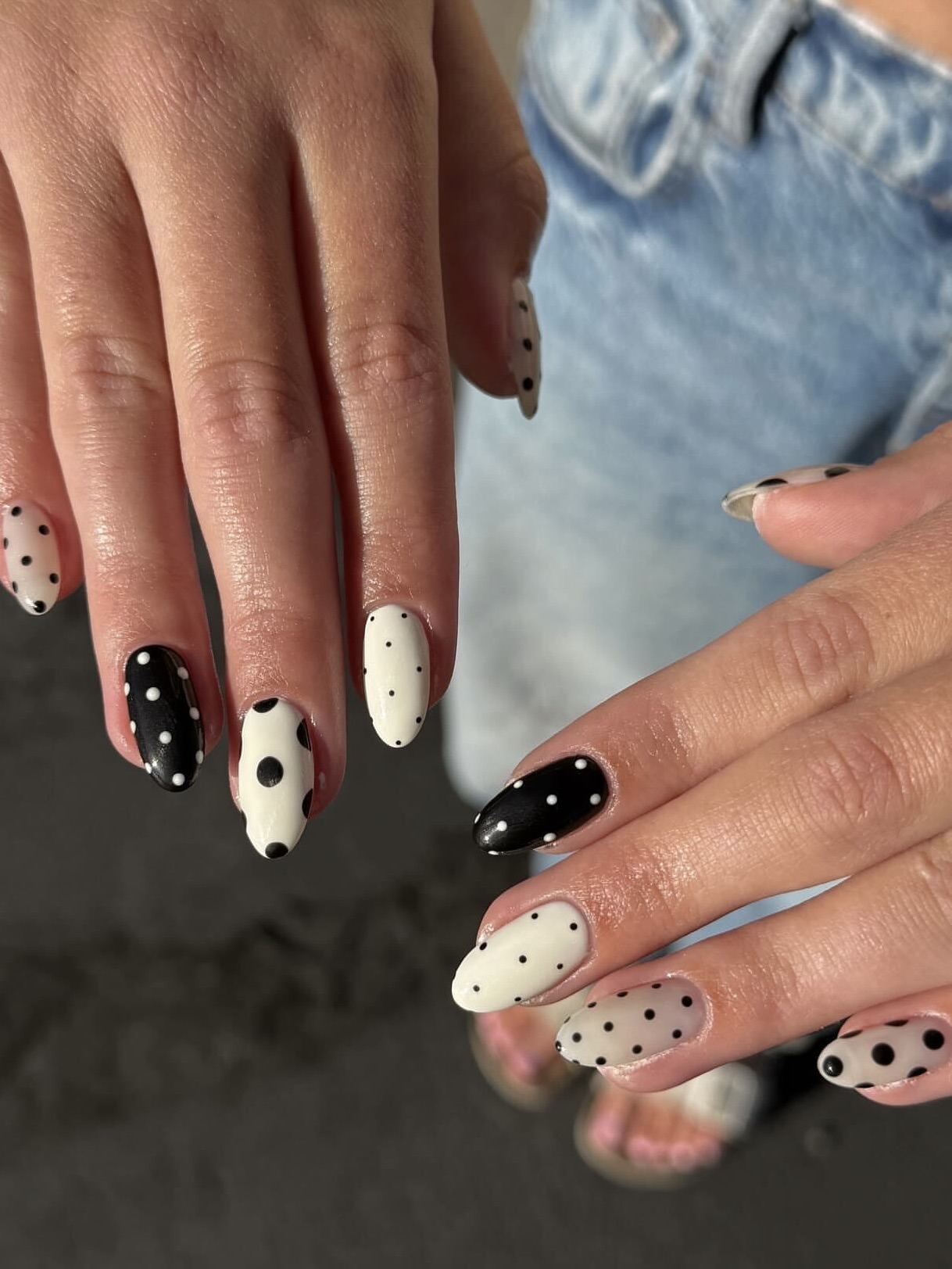 Pollka Dots · Finger Nail - Image 3