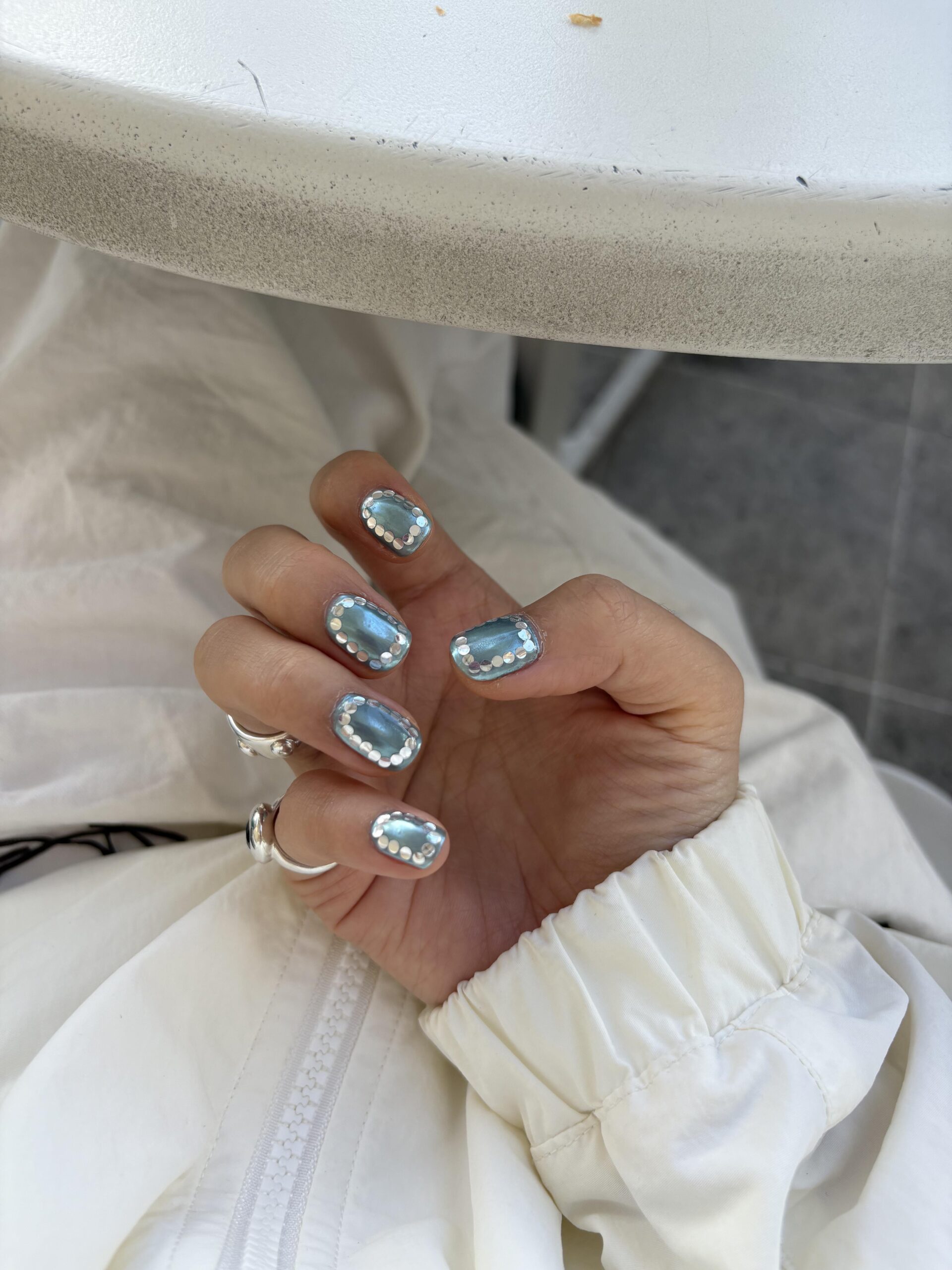 Minty Ocean · Finger Nail - Image 5