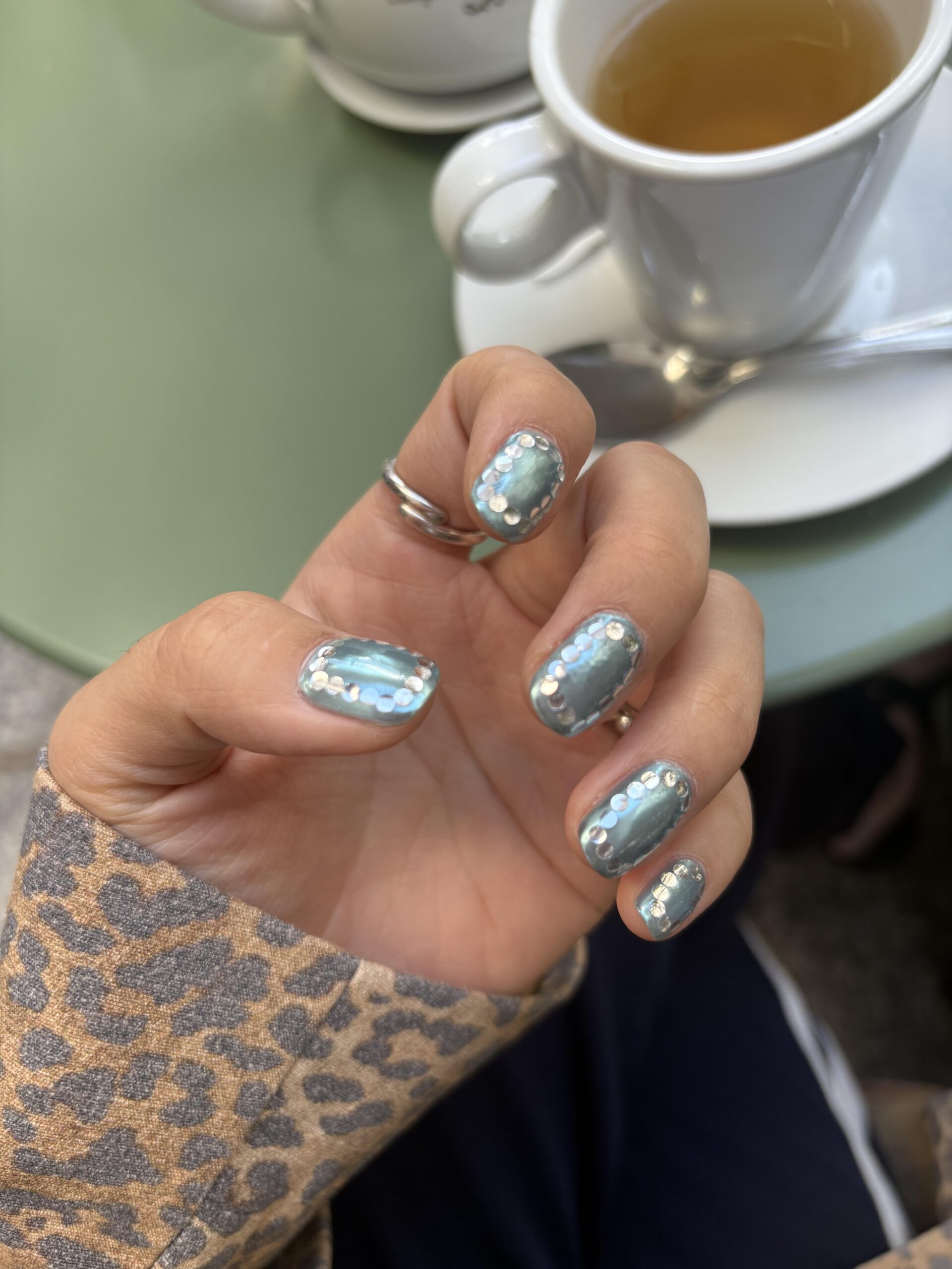 Minty Ocean · Finger Nail - Image 2